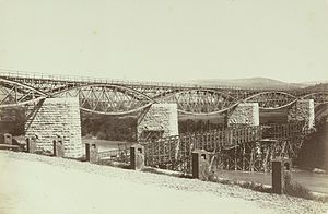 Eisenbahnbrücke bei Brugg