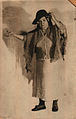 В ролята на г-жа Дулска в „Моралът на г-жа Дулска“, 1915 г.