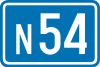 Image illustrative de l’article Route nationale 54 (Belgique)