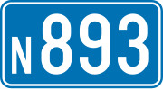 Miniatuur voor N893 (België)