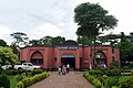 An overview of the building of Bagerhat Museum, Bangladesh