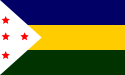 Cantone di Abangares – Bandiera