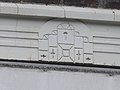 Detail van de architraaf