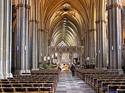 Lettner in der gotischen Kathedrale von Bristol