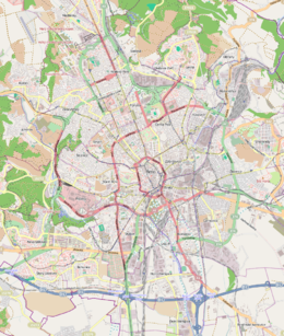 Mappa di localizzazione: Brno