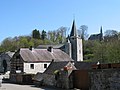 La collégiale Saint-Hadelin.