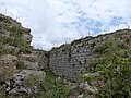 Château de Mirebel : ruines de l'ouvrage nord