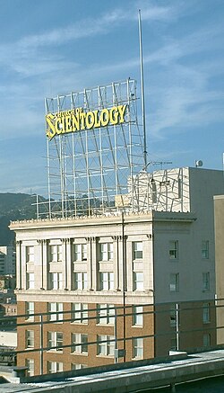 Church of Scientology building in Hollywood, Los Angeles, California