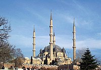 Мечеть Селіміє, побудована Сінаном в 1575. Едірне, Туреччина.