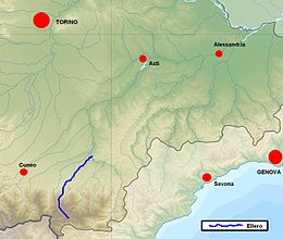 Mappa del fiume