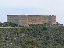 Εξωτερική άποψη του Φρουρίου των Απτέρων