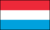 Flag of Luxembourg with border