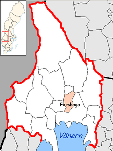 Forshaga – Localizzazione