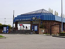 La gare de Coignières.