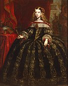 Lipót első felesége, unokatestvére Habsburg Margit Terézia spanyol és portugál infánsnő