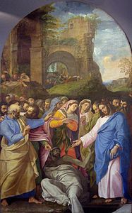 Résurrection de Lazare, Museo del Duomo d'Orvieto, 1556.