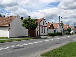 Typical architecture of German settlers from the late 18th century