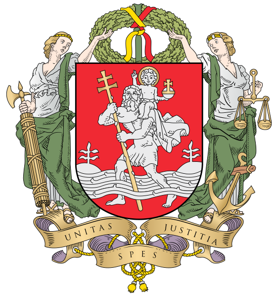 File:Grand Coat of arms of Vilnius.svg
