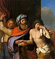 The Return of the Prodigal Son by Guercino, 1654-1655