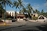 Main entrance to the Hotel Playa Mazatlán
