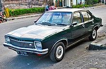 The Torana was largely replaced by the Isuzu Gemini. Holden Torana (depan), Sanur.jpg