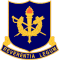 United States Army Judge Advocate General's Legal Center and School "Reverentia Legum"