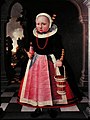 Barn með dúkku 1625