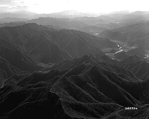 KOREA.KOREAN CONFLICT- Heartbreak Ridge in Korea as seen from the north.-NARA FILE-- 111-SC-382926.jpg