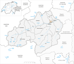 Schluein – Mappa