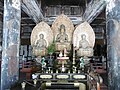 Im Innern der „Schatzpagode“: im Zentrum Vairocana (jap. Dainichi Nyorai)