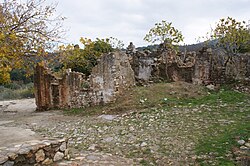Agios Dimitrios, ein fast ganz verlassenes und weitgehend verfallenes Dorf auf der Insel Kos (Griechenland)