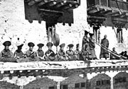 1 Traditional instruments used to accompany dance (Tibet, 1949)