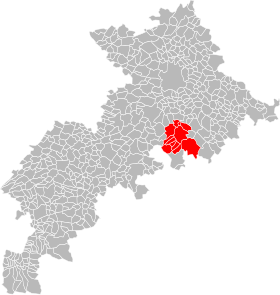 Localisation de Communauté de communesde la vallée de l'Ariège
