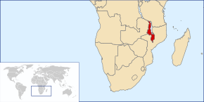 Malawis placering