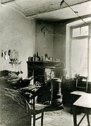 Eenkamerwoning(?) in de 'Groete Bouw' (1910-1915)