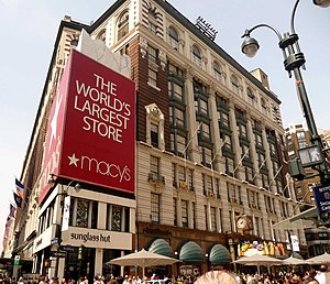 Macy's Department Store in New York City.