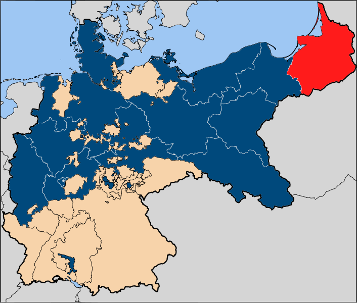 Map Of Europe Prussia