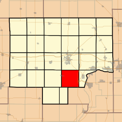 موقعیت ناحیه آریسپی، شهرستان بورا، ایلینوی در نقشه