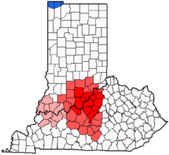   Louisville metropolitan area  Additional areas considered a part of Kentuckiana  Evansville Metropolitan area and Owensboro Metropolitan area, not commonly considered a part of Kentuckiana