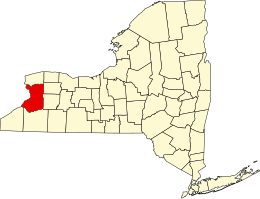 Contea di Erie – Mappa