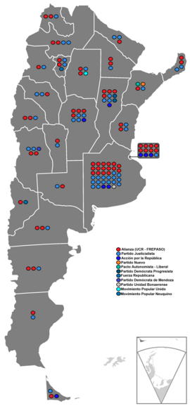Elecciones legislativas de Argentina de 1999