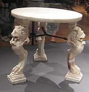 Table en marbre de Pompéi.