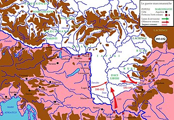 Roman operations 180–182