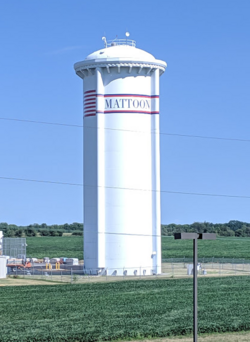Mattoon water tower