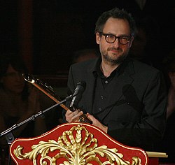 Roland Schimmelpfennig a Nestroy-díj átadásakor 2009-ben