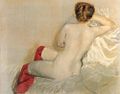 Nudo con le calze rosse (1879)