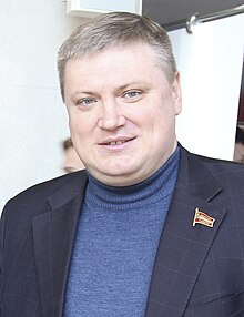 Ein Bild von dem Politiker Oleg Chorschan aus dem Jahr 2016