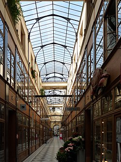 Blick in die Passage du Grand-Cerf Richtung Westen