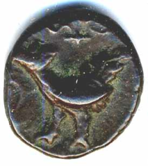 Pe type Hamsa ou coq (bronze, vers 1847)