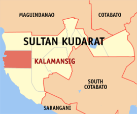 Kalamansig na Sultan Kudarat Coordenadas : 6°34'N, 124°3'E